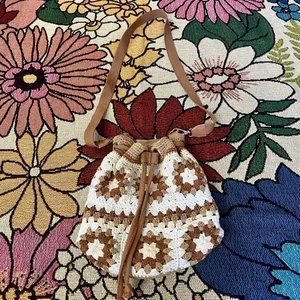 Crochet Crossbody Bag